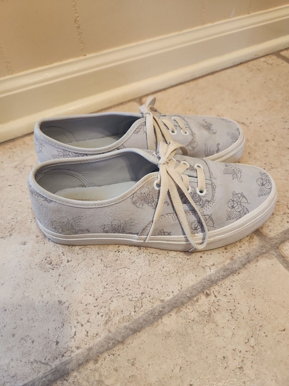 Vans "Love You to Death" Sneakers in Ballad Blue & True White Size M 6 W 7.5